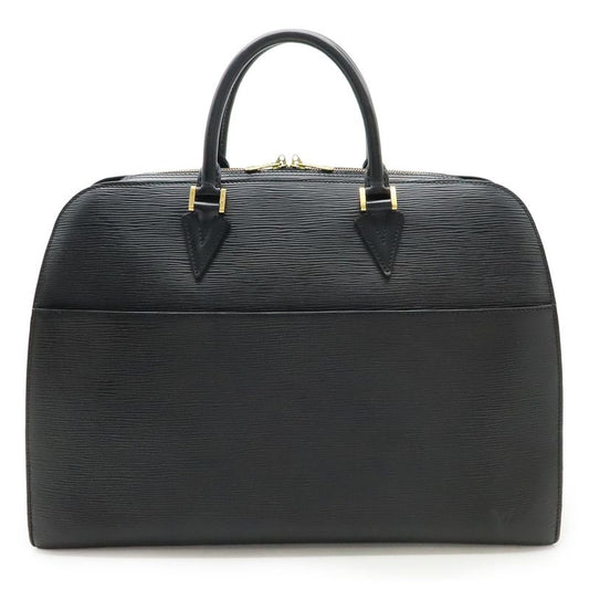 Louis Vuitton Epi Sorbonne Document Purse Business Bag Handbag Noir Black Gold