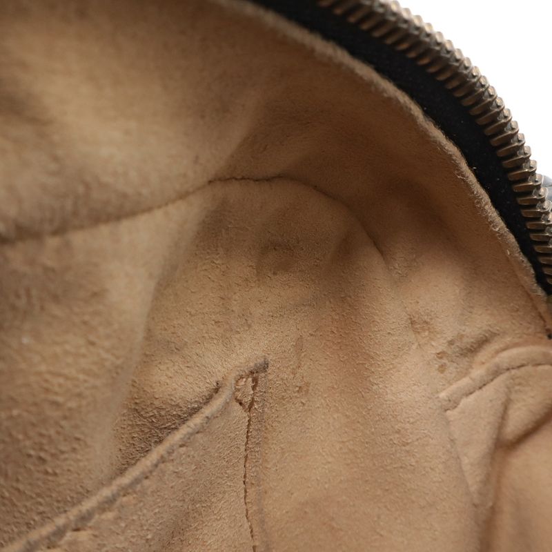 Gucci Ggmarmont Shoulder Bag Pochette Chain Bag Crossbody Quilted Leather Black