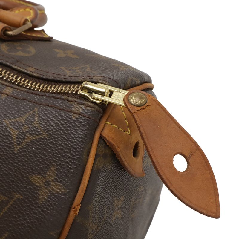 Louis Vuitton Monogram Speedy 30 Handbag Mini Boston Bag M41526