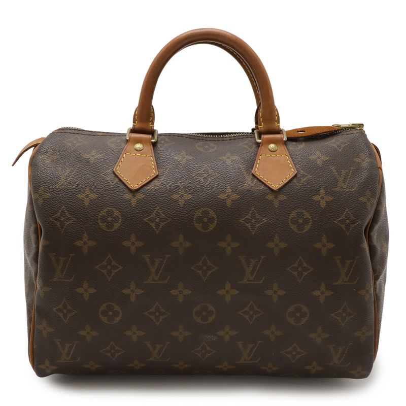 Louis Vuitton Monogram Speedy 30 Handbag Mini Boston Bag M41526