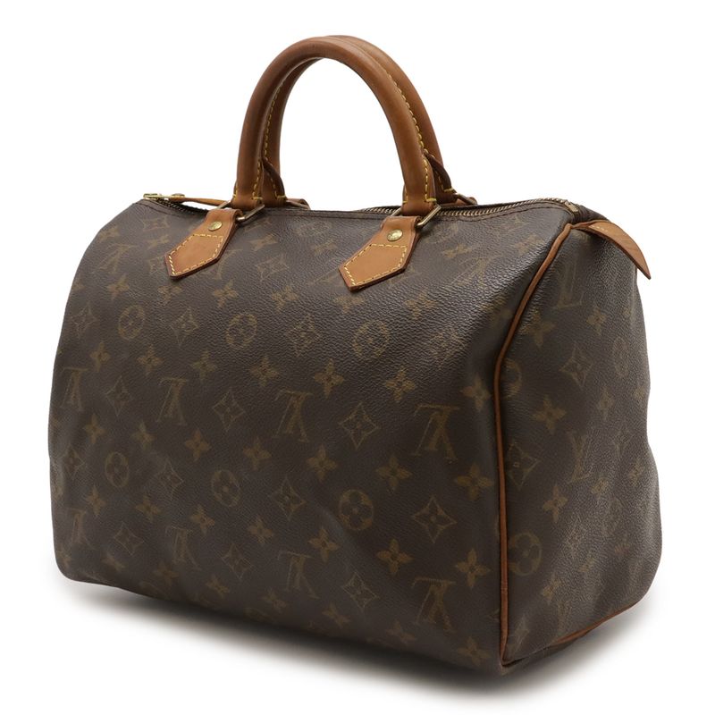 Louis Vuitton Monogram Speedy 30 Handbag Mini Boston Bag M41526