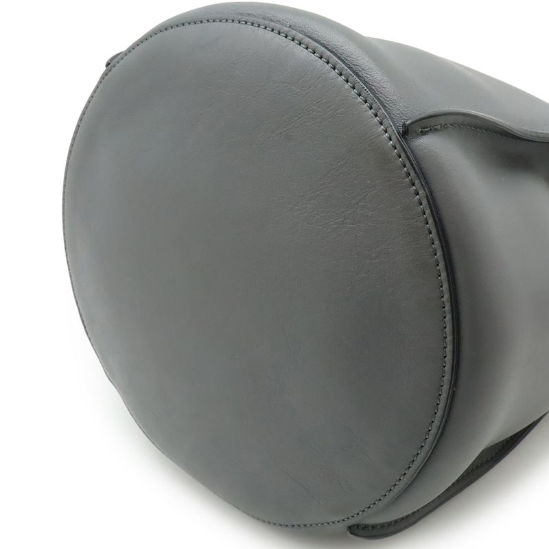 Celine Big Bag Bucket Shoulder Bag Bucket Bag Bucket Shape Calf Leather Gray