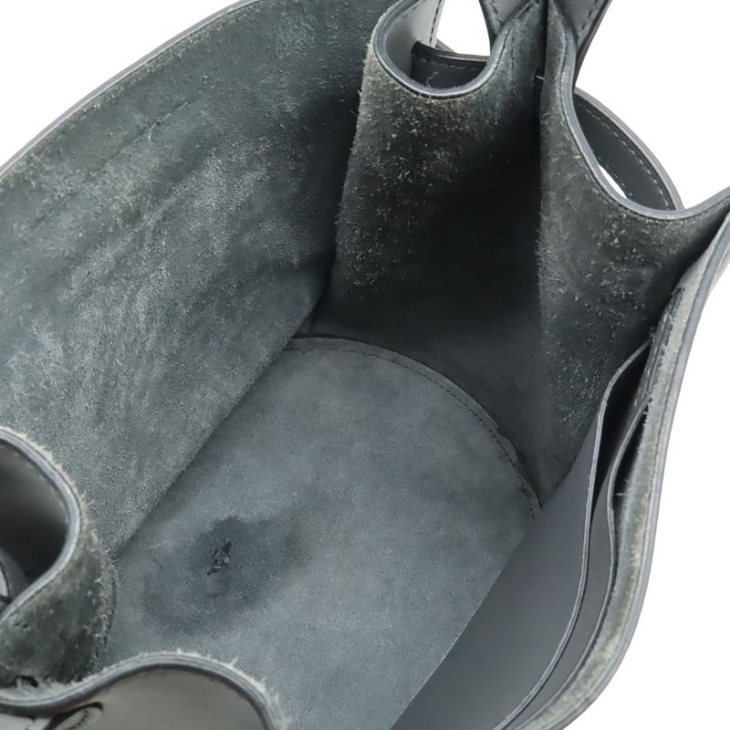 Celine Big Bag Bucket Shoulder Bag Bucket Bag Bucket Shape Calf Leather Gray