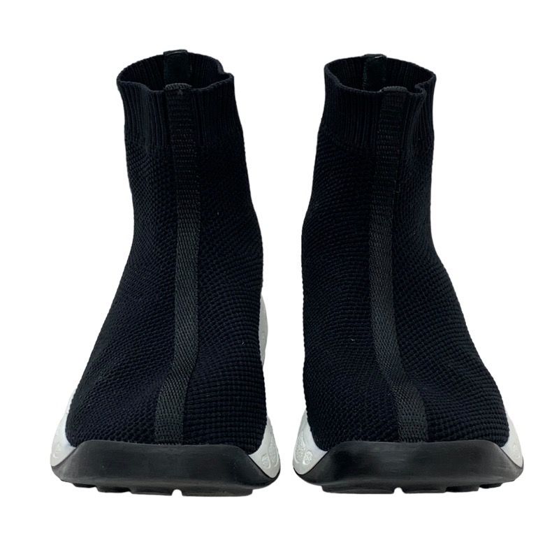 Christian DIOR Sneakers Socks Sneakers Shoes Logo Fabric Black