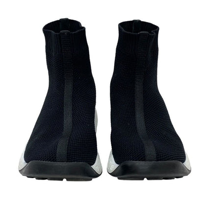 Christian DIOR Sneakers Socks Sneakers Shoes Logo Fabric Black