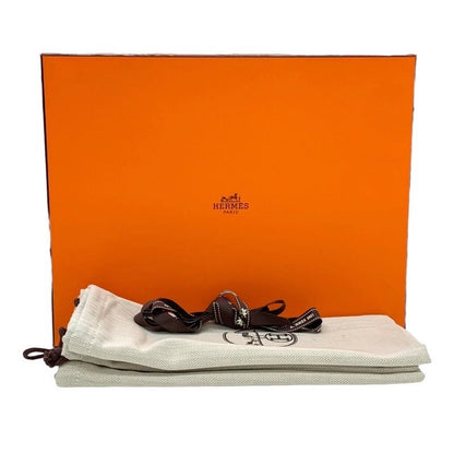 Hermes Catalia Sandals Shoes Suede Khaki Unused Espadrilles Wedge Sole