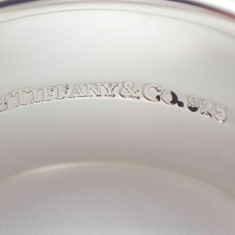 Tiffany & Co 925 Atlas Wide Ring 12.5 J117-3