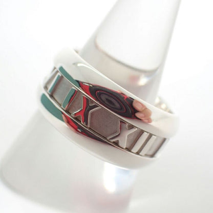 Tiffany & Co 925 Atlas Wide Ring 12.5 J117-3