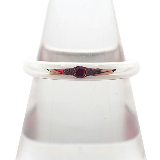 Tiffany & Co 925 Ruby Band Ring No 11.5 J117-1