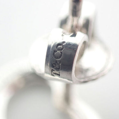 Tiffany & Co 925 Open Heart Earrings J117-4