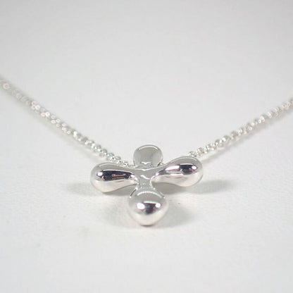Tiffany & Co 925 Small Cross Pendant Necklace J117-5