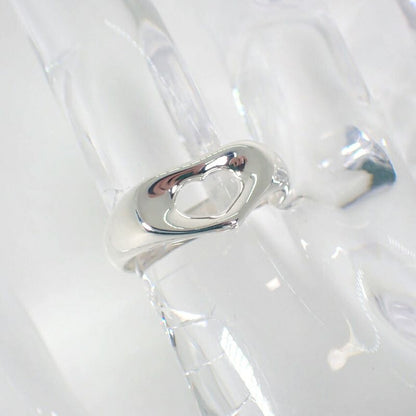 Tiffany & Co 925 Open Heart Ring No 10.5 J117-10