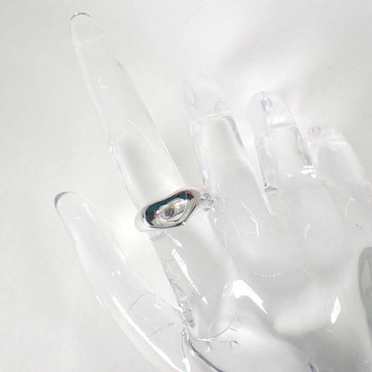 Tiffany & Co 925 Open Heart Ring No 10.5 J117-10