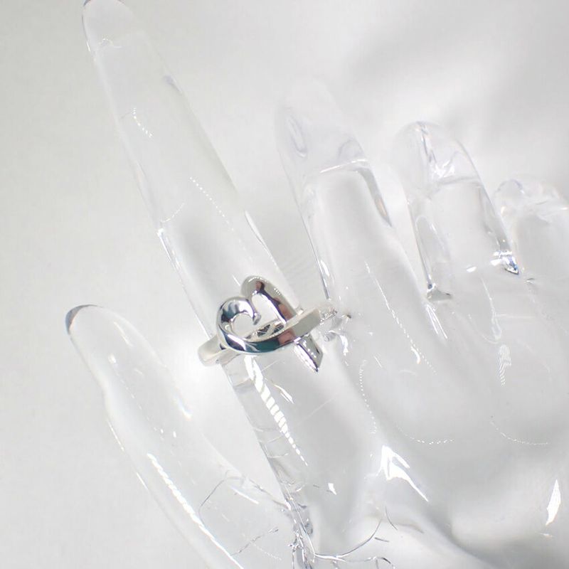 Tiffany & Co 925 Loving Heart Ring No 9 J117-8