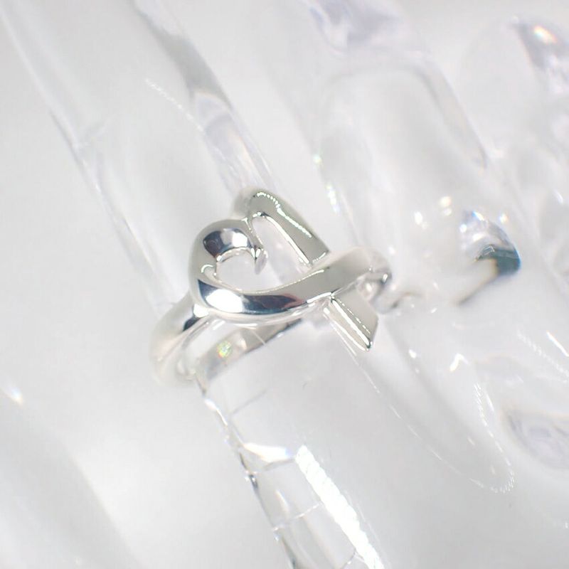 Tiffany & Co 925 Loving Heart Ring No 9 J117-8