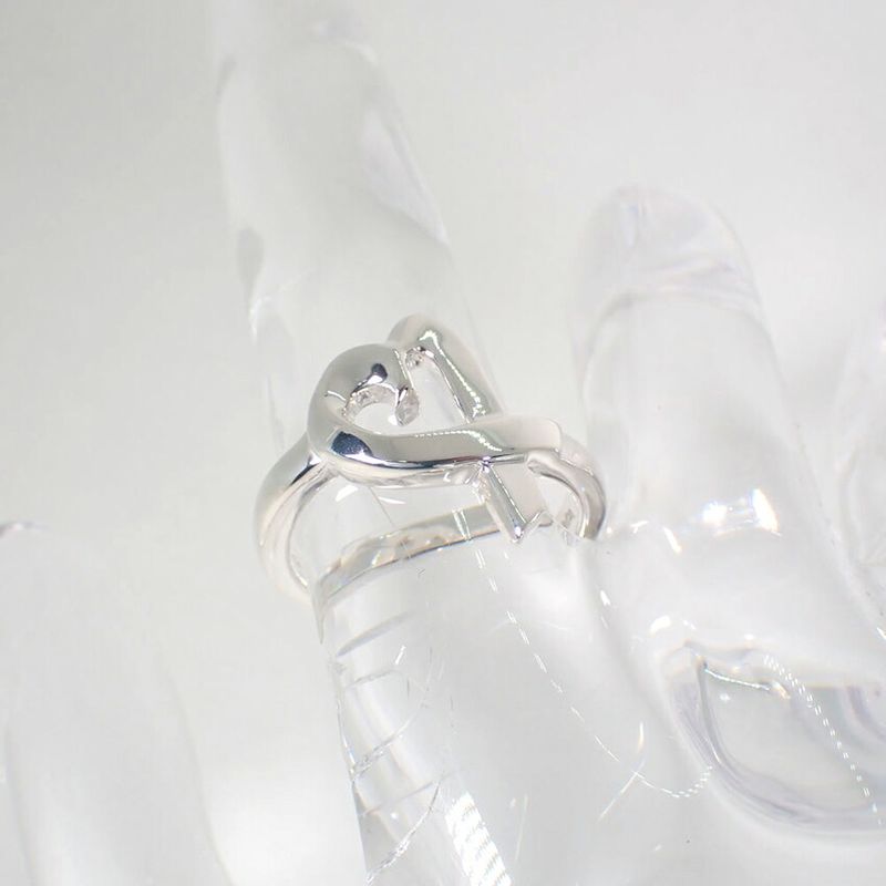 Tiffany & Co 925 Loving Heart Ring No 9 J117-8