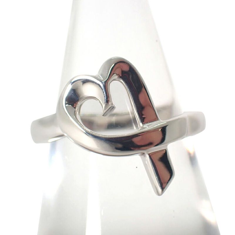 Tiffany & Co 925 Loving Heart Ring No 9 J117-8