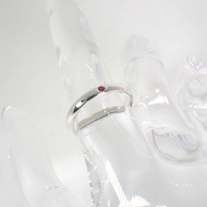 Tiffany & Co 925 Ruby Band Ring No 11.5 J117-9