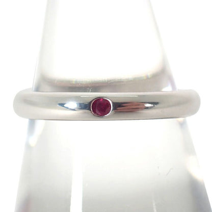 Tiffany & Co 925 Ruby Band Ring No 11.5 J117-9
