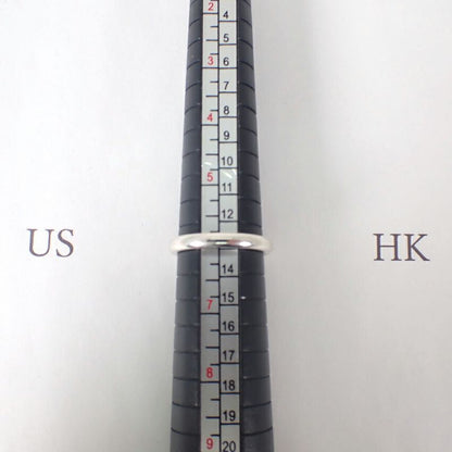 Tiffany & Co 925 Ruby Band Ring No 11.5 J117-9