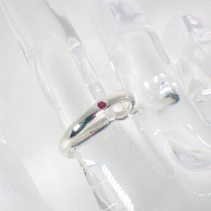 Tiffany & Co 925 Ruby Band Ring No 11.5 J117-9