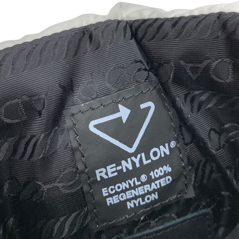 Prada Boots Short Boots Snow Boots Shoes Logo Nylon White