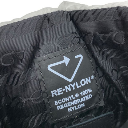 Prada Boots Short Boots Snow Boots Shoes Logo Nylon White