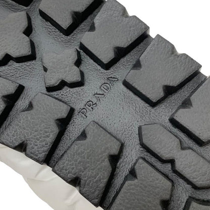 Prada Boots Short Boots Snow Boots Shoes Logo Nylon White