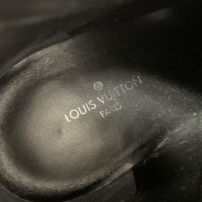 Louis Vuitton Star Trail Line Monogram Short Boots Ankle Boots Lace Up Black