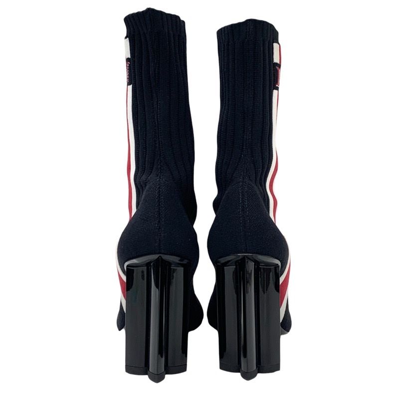 Unused Louis Vuitton Silhouette Line Short Boots Ankle Boots Side Line Logo