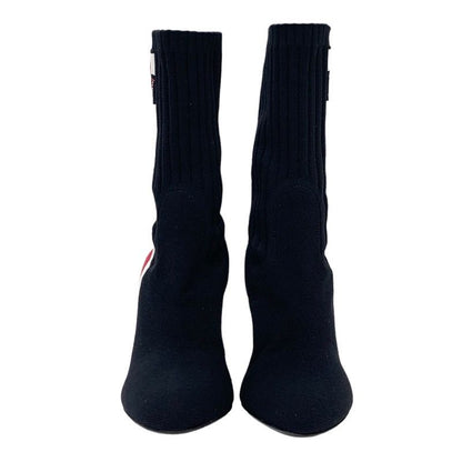 Unused Louis Vuitton Silhouette Line Short Boots Ankle Boots Side Line Logo