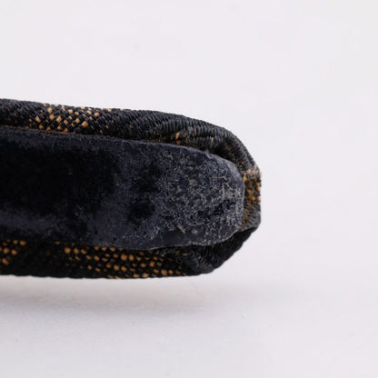 Fendi Headband Zucca Nylon Canvas Brown Women's Other Accessories