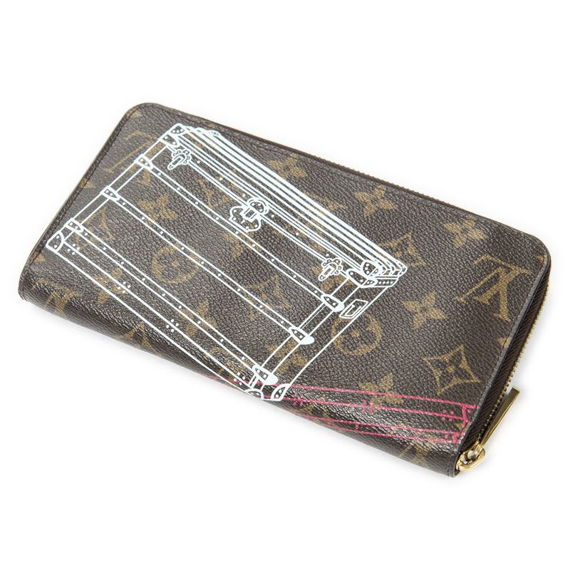 Louis Vuitton Zippy Wallet Brown Monogram Canvas