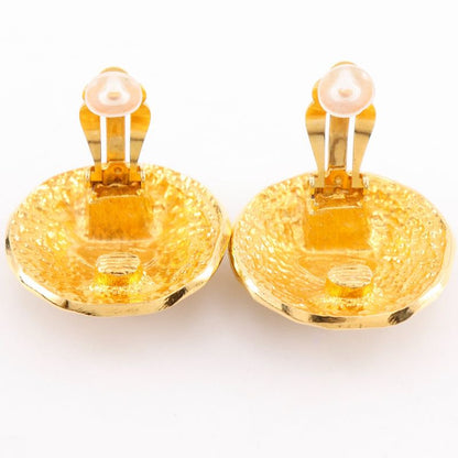 Chanel 31 RUE Cambon Vintage Gold Plated Ladies 23.0g Earring
