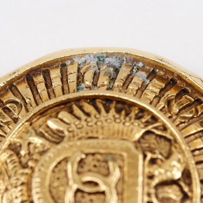 Chanel 31 RUE Cambon Vintage Gold Plated Ladies 23.0g Earring