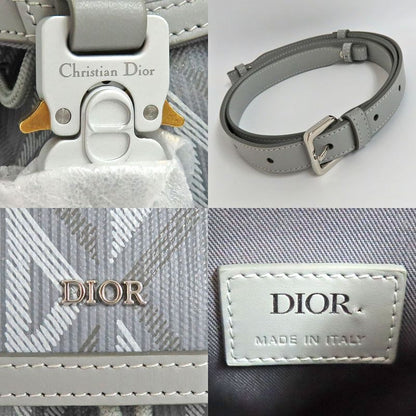 Dior Hit The Road Mini Backpack 2htws018cdp Gray CD Diamond Rucksack
