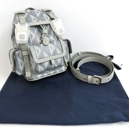 Dior Hit The Road Mini Backpack 2htws018cdp Gray CD Diamond Rucksack