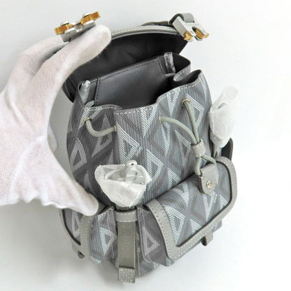 Dior Hit The Road Mini Backpack 2htws018cdp Gray CD Diamond Rucksack