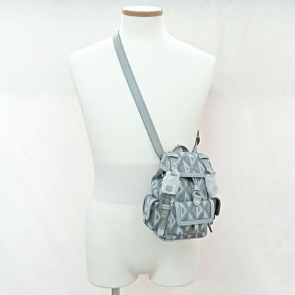 Dior Hit The Road Mini Backpack 2htws018cdp Gray CD Diamond Rucksack