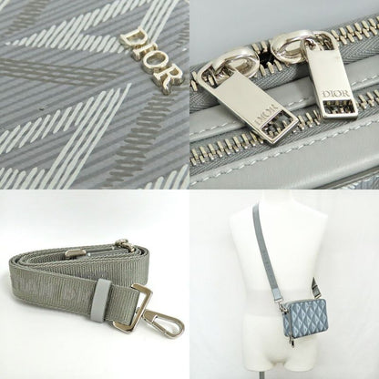 Dior Messenger Bag 2esbc119dco Gray CD Diamond Men's Unused