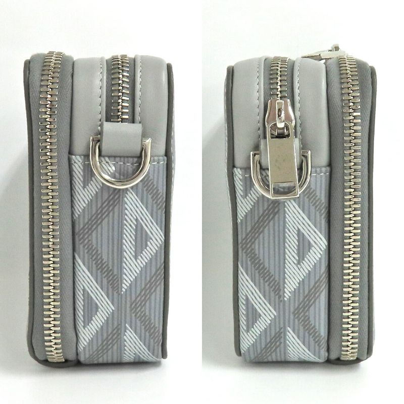Dior Messenger Bag 2esbc119dco Gray CD Diamond Men's Unused