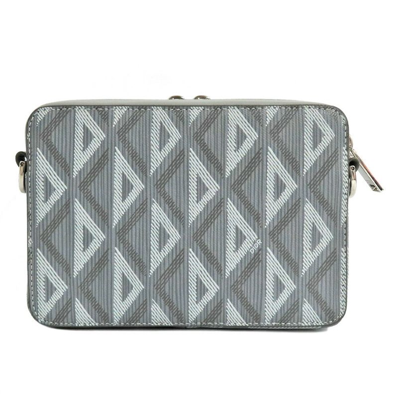 Dior Messenger Bag 2esbc119dco Gray CD Diamond Men's Unused
