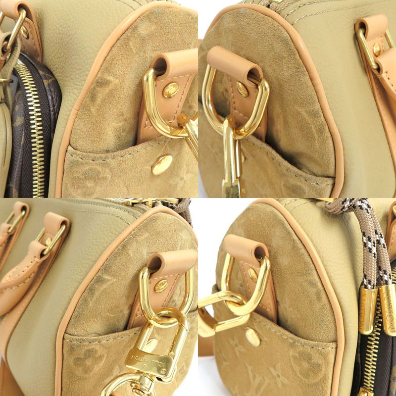 Louis Vuitton Monogram Keepall Bandolier 25 M12627 Beige Shoulder Bag
