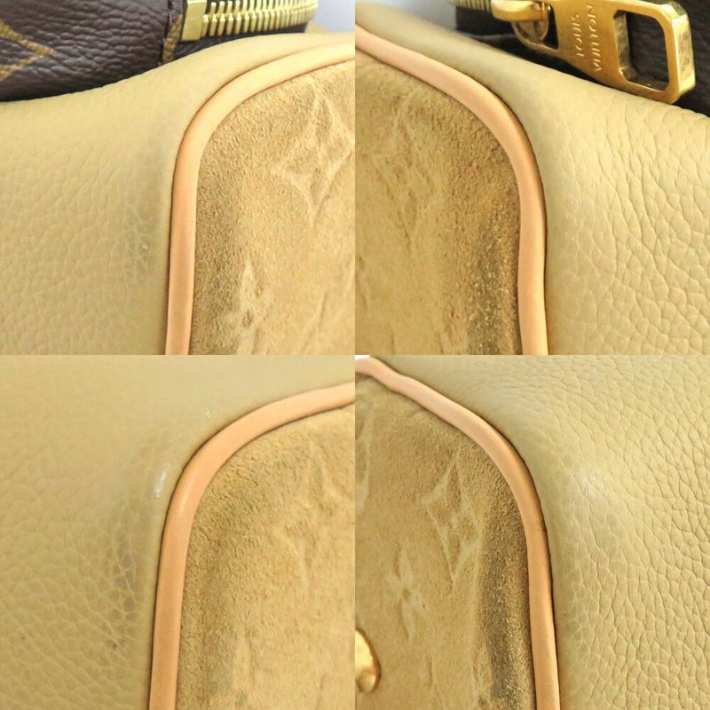 Louis Vuitton Monogram Keepall Bandolier 25 M12627 Beige Shoulder Bag