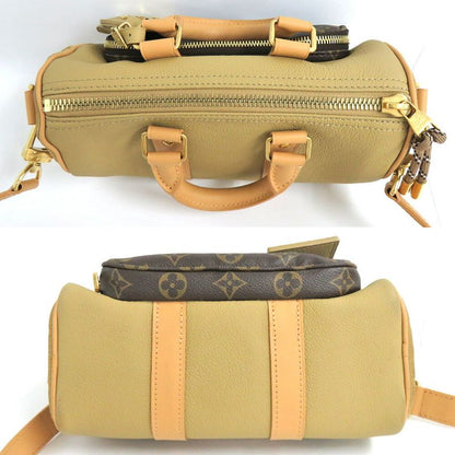 Louis Vuitton Monogram Keepall Bandolier 25 M12627 Beige Shoulder Bag