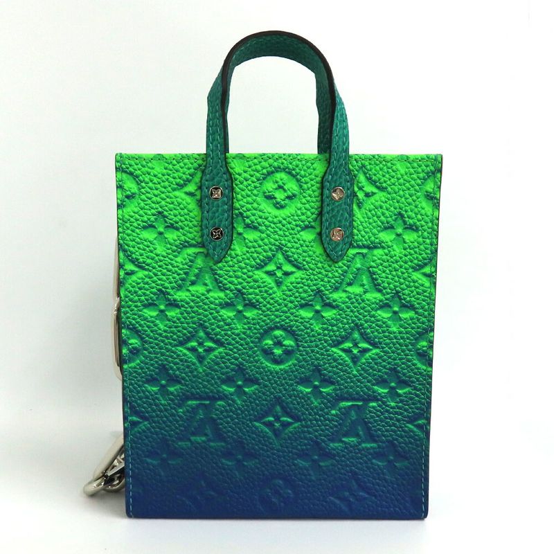 Louis Vuitton Monogram Empreinte Taurillon Illusion Sac Plastic XS