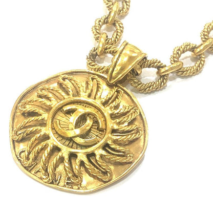 Chanel Necklace Coco Mark Sun Motif GP