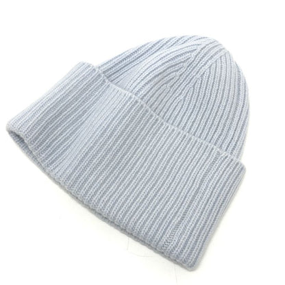 Louis Vuitton Knit Hat Beanie LV Headline M93262 Wool Blue Ciel