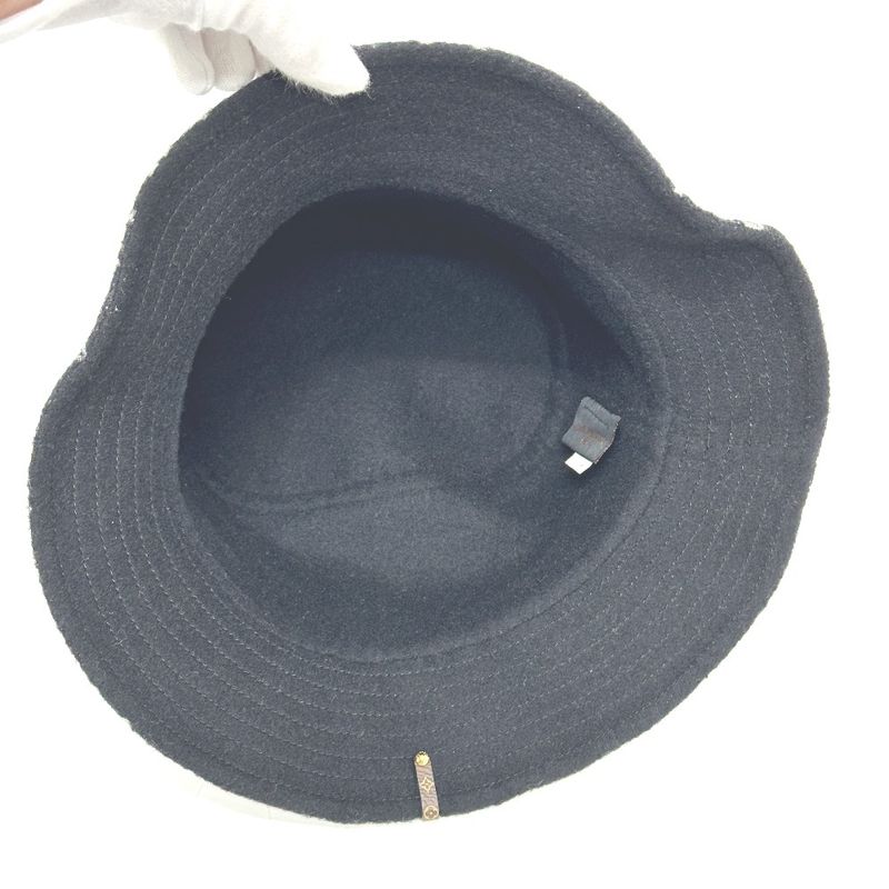 Louis Vuitton Hat Bob Carey on M76742 Wool Black