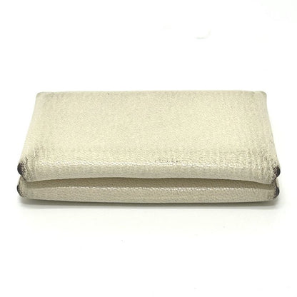 Hermes Bifold Wallet Calvi Duo Chevre Coromandel Nata Quebracho